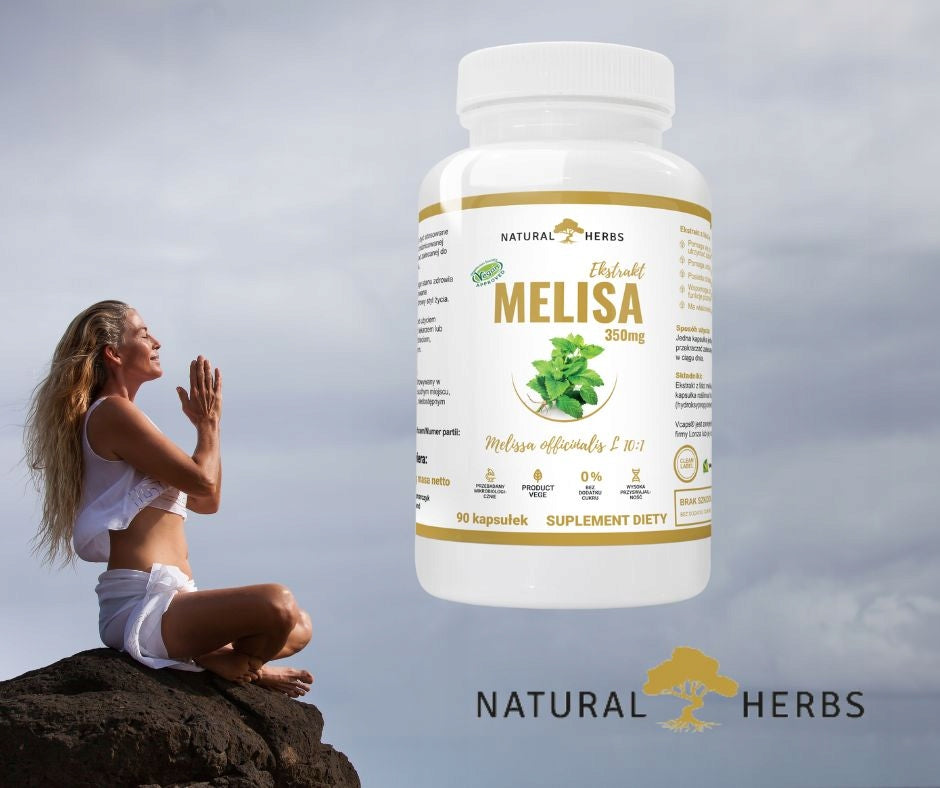 LEMON BALM 350mg HEALTH NERVES HEALTHY SLEEP STRESS 90caps Expiration date not specified
