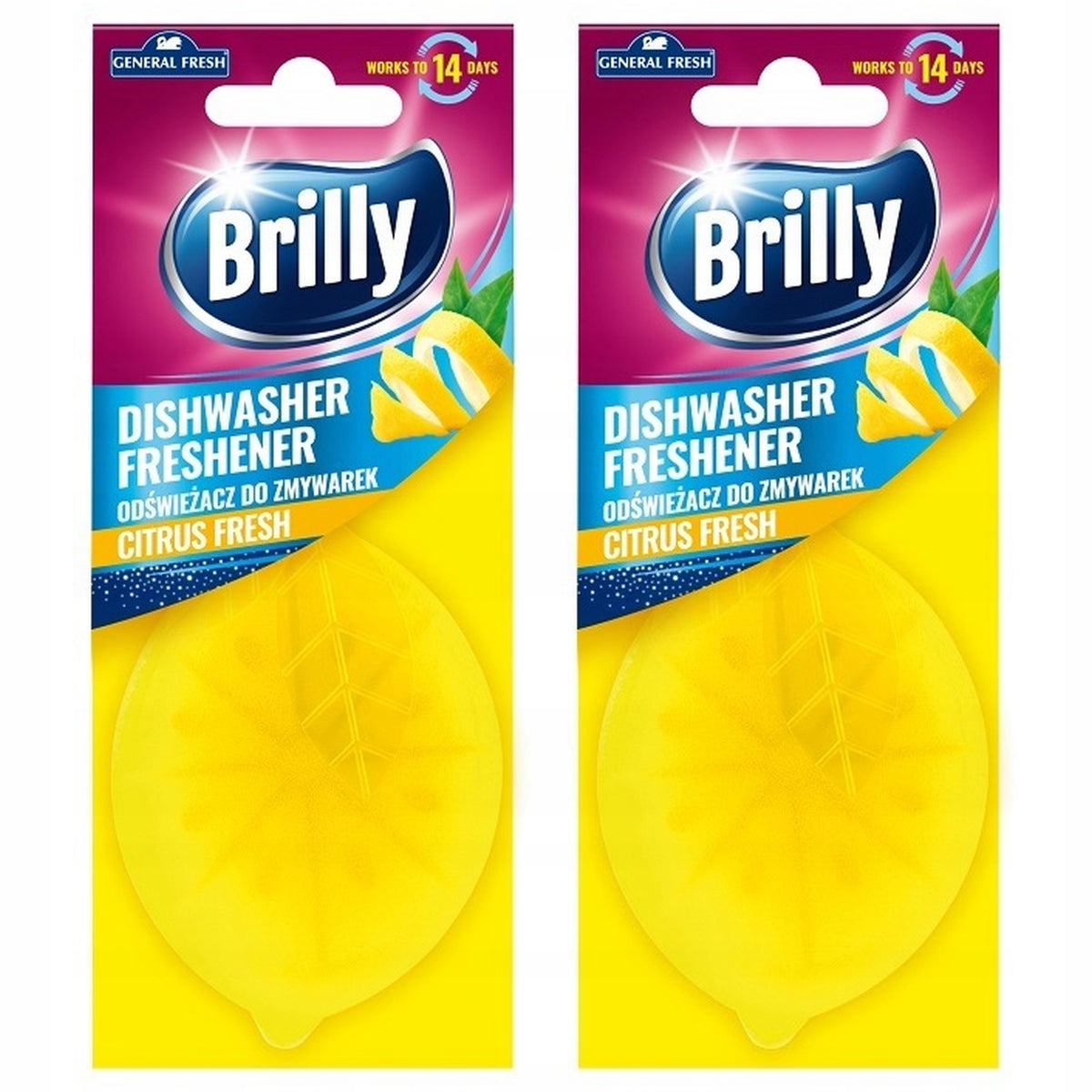 LEMON Dishwasher Freshener - General Fresh Brilly Lemon