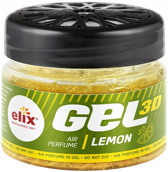 LEMON ELIX GEL3D strong air freshener for car 100ml