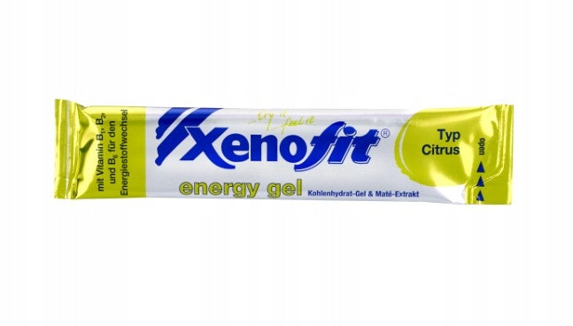 LEMON ENERGY GEL XENOFIT 25G CARBOHYDRATES VITAMIN B1 B2 B6 Packaging status original