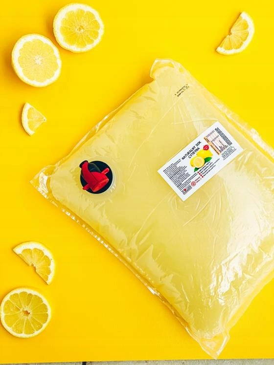 LEMON JUICE PRESSED 100% NFC Natural LEMON JUICE FOR CHILDREN 5 Liters Brand Tłocznia Szymanowice