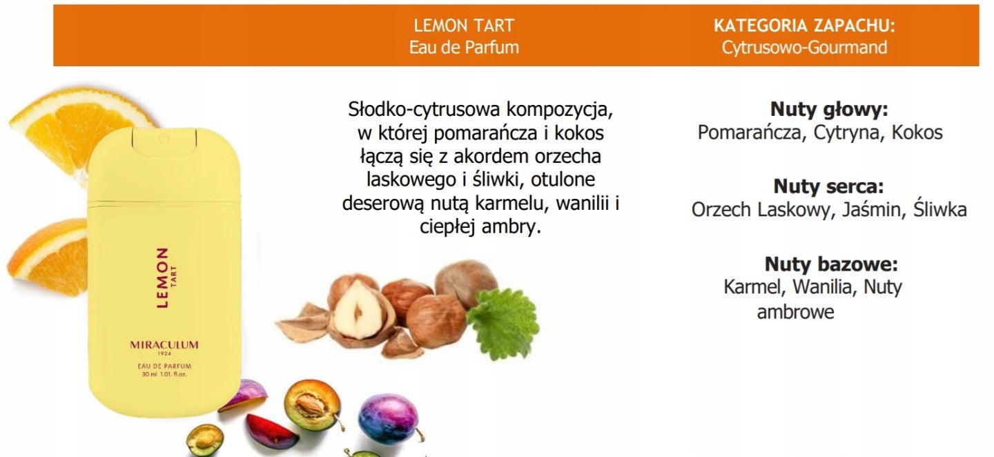 LEMON TART - Perfumed Water for Women, 30 ml Brand no brand