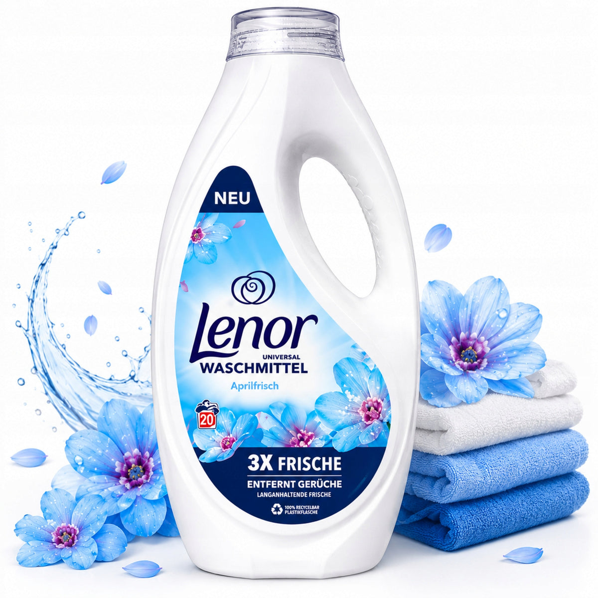 LENOR Aprilfrisch 900 ml Washing Liquid Universal Freshness