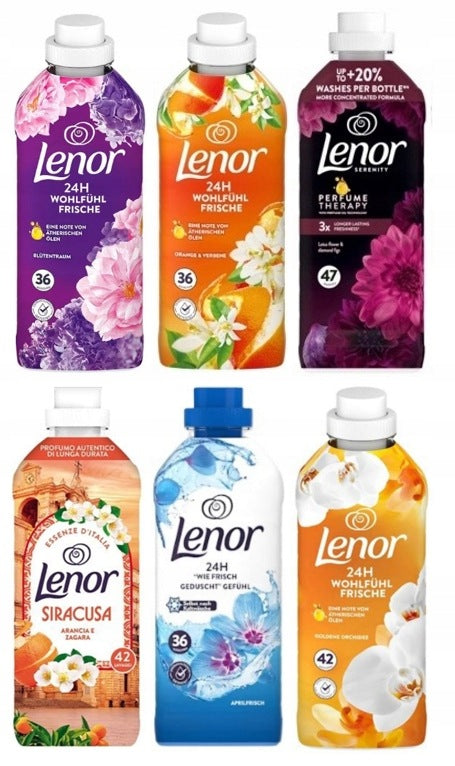 LENOR FABRIC SOFTENERS WITH SET mix 6pcs