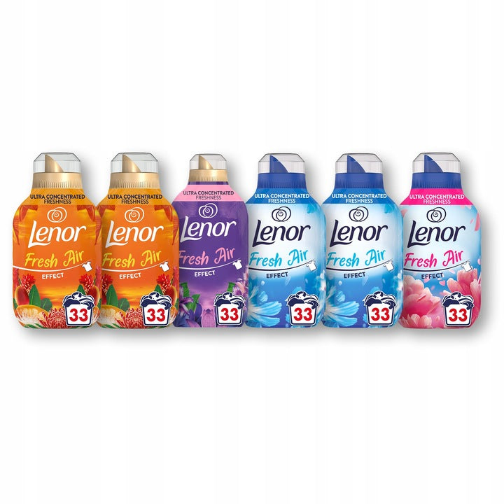 LENOR FRESH AIR EFFECT RINSE LIQUIDS 198 WASHES