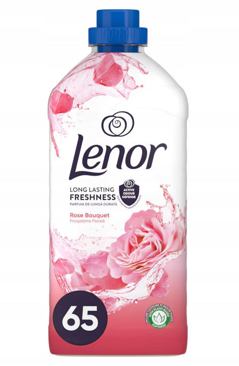 LENOR Floral Romance Softener 1625 ml ROSE BOUQUET Brand Lenor
