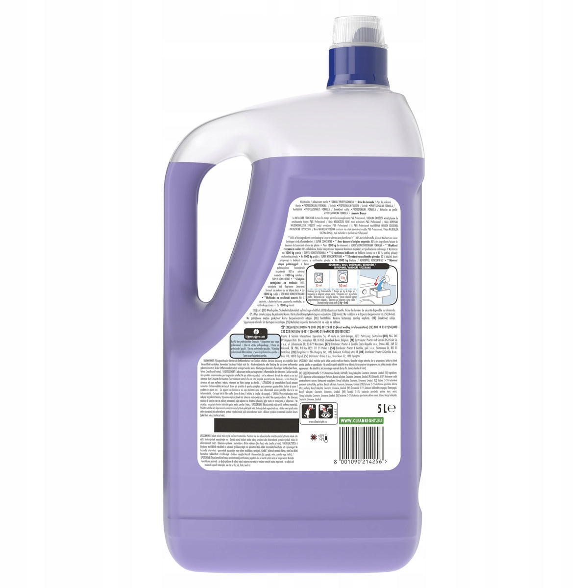 LENOR Lavendel Rinsing liquid 200 rinses 4 L Brand Lenor