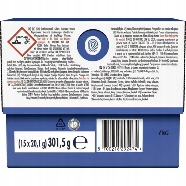 LENOR PODS WASHING CAPSULES APRILFRISCH CAPS Packaging status original