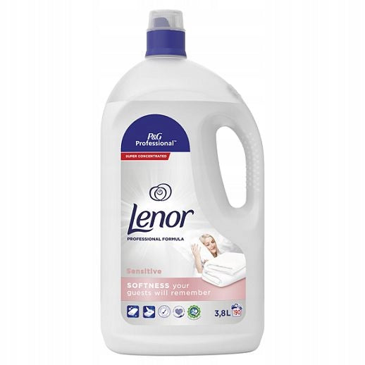 LENOR PROFESSIONAL SENSITIVE 3.8 L, 190 Washes