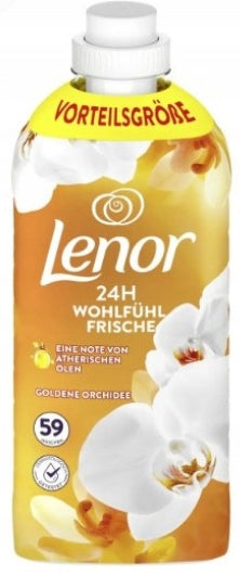LENOR RINSE LIQUID 1239ml GOLD Orchid & Vanilla 1.23 L