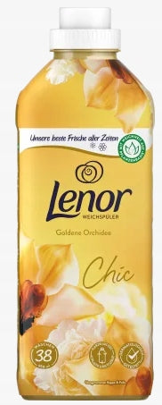 LENOR RINSE LIQUID GOLD ORCHID 38 WASHES DE fragrance effect softness