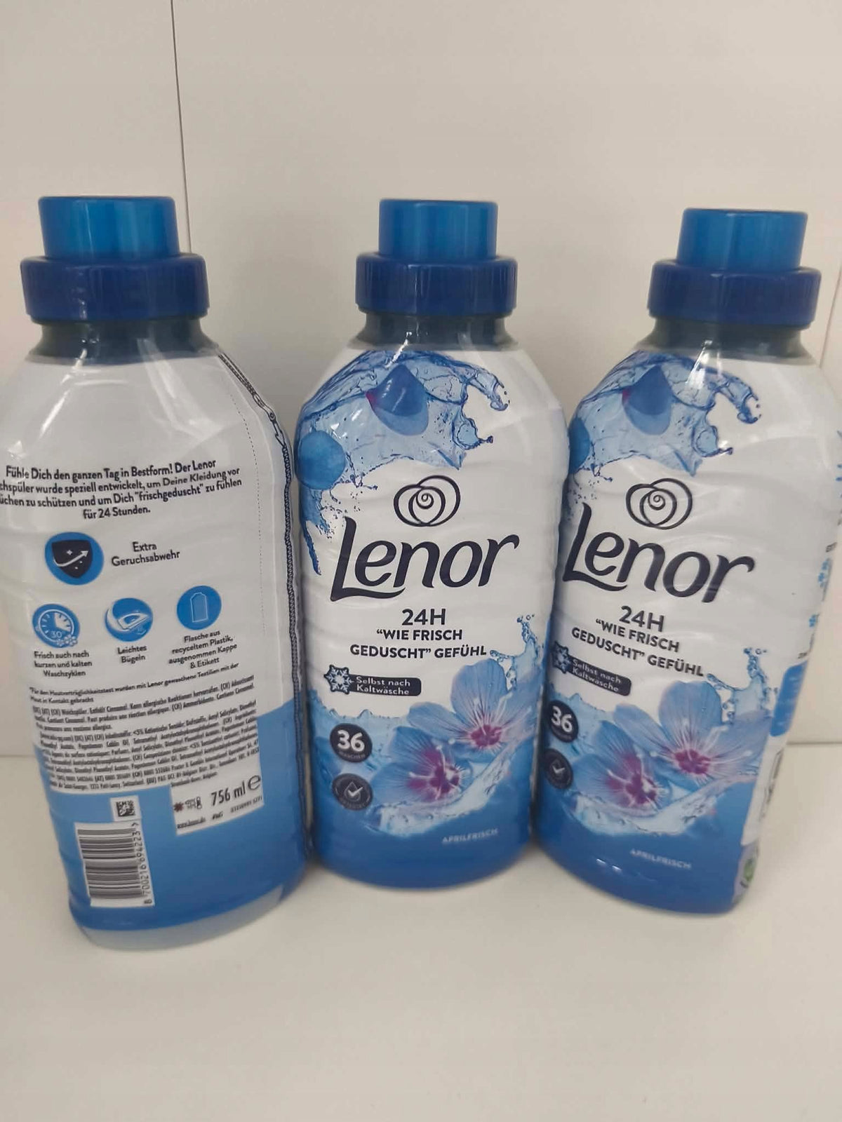 LENOR SOFTENER 3×756 ML MULTIPACK SET Packaging status original