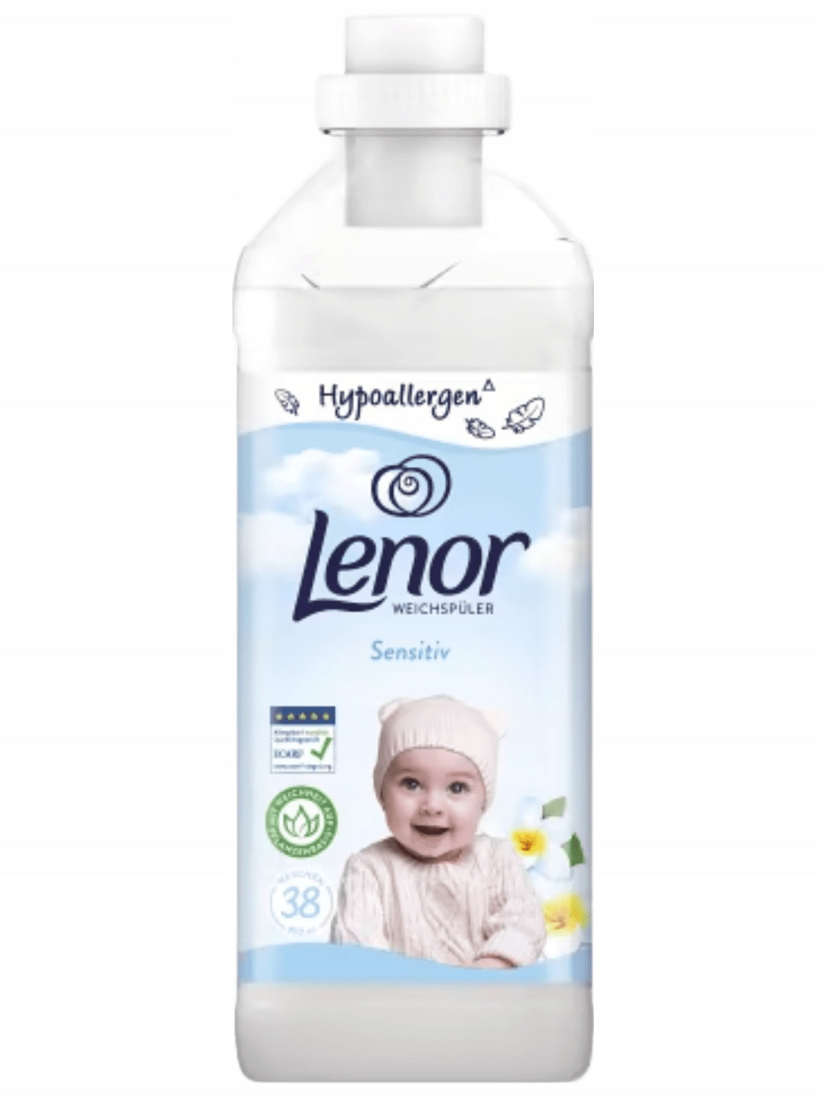 LENOR Sensitive Rinsing Liquid 950 ml – 38 Washes