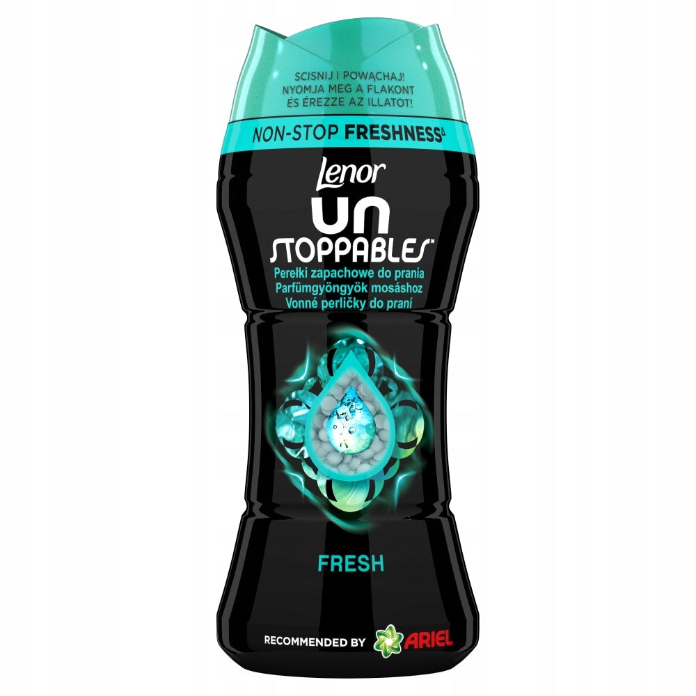 LENOR UNSTOPPABLES SCENTED PEARLS FOR WASHING 210G GRANULES