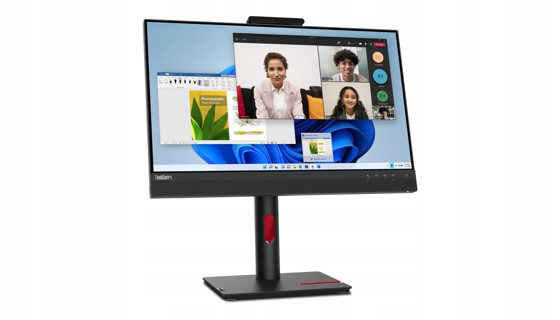 LENOVO ThinkCentre TIO24 Gen 5 60,45cm 23,8inch IPS 1920x1080 16:9 250cd/m2 Brand Lenovo