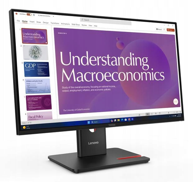 LENOVO ThinkVision T24D-40 23.8 FHD IPS 120Hz Eye Comfort EyeSafe Monitor Brand Lenovo