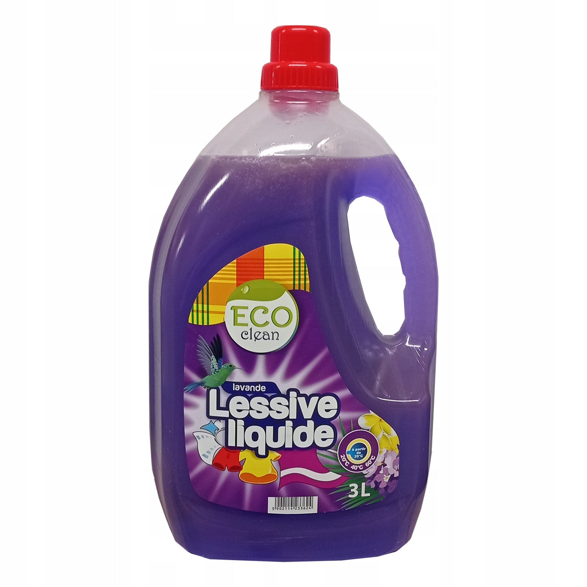 LESSIVE LIQUIDE WASHING LIQUID 3L LAVENDER