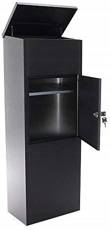 LETTER BOX PARCELS COURIER SHIPPING LARGE DROPPING STORAGE ANTHRACITE XXL Brand Handmet