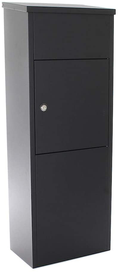 LETTER BOX PARCELS COURIER SHIPPING LARGE DROPPING STORAGE ANTHRACITE XXL Color gray
