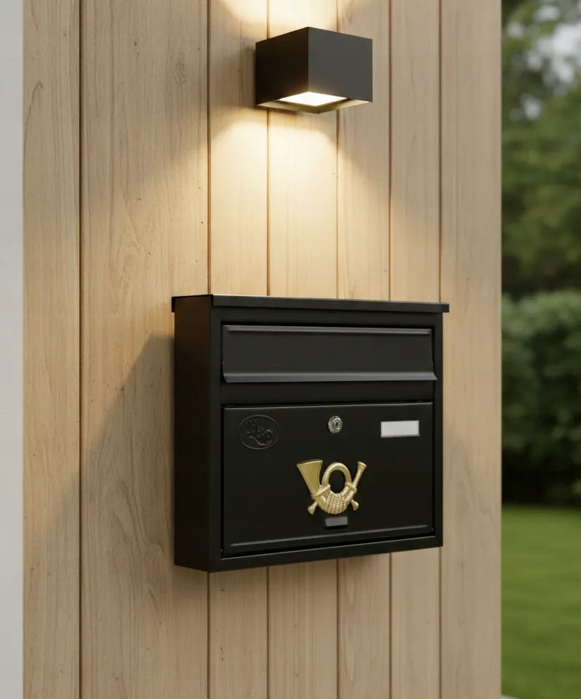 LETTERBOX BLACK T11 - POLISH PRODUCT - MAILBOX Brand R&D