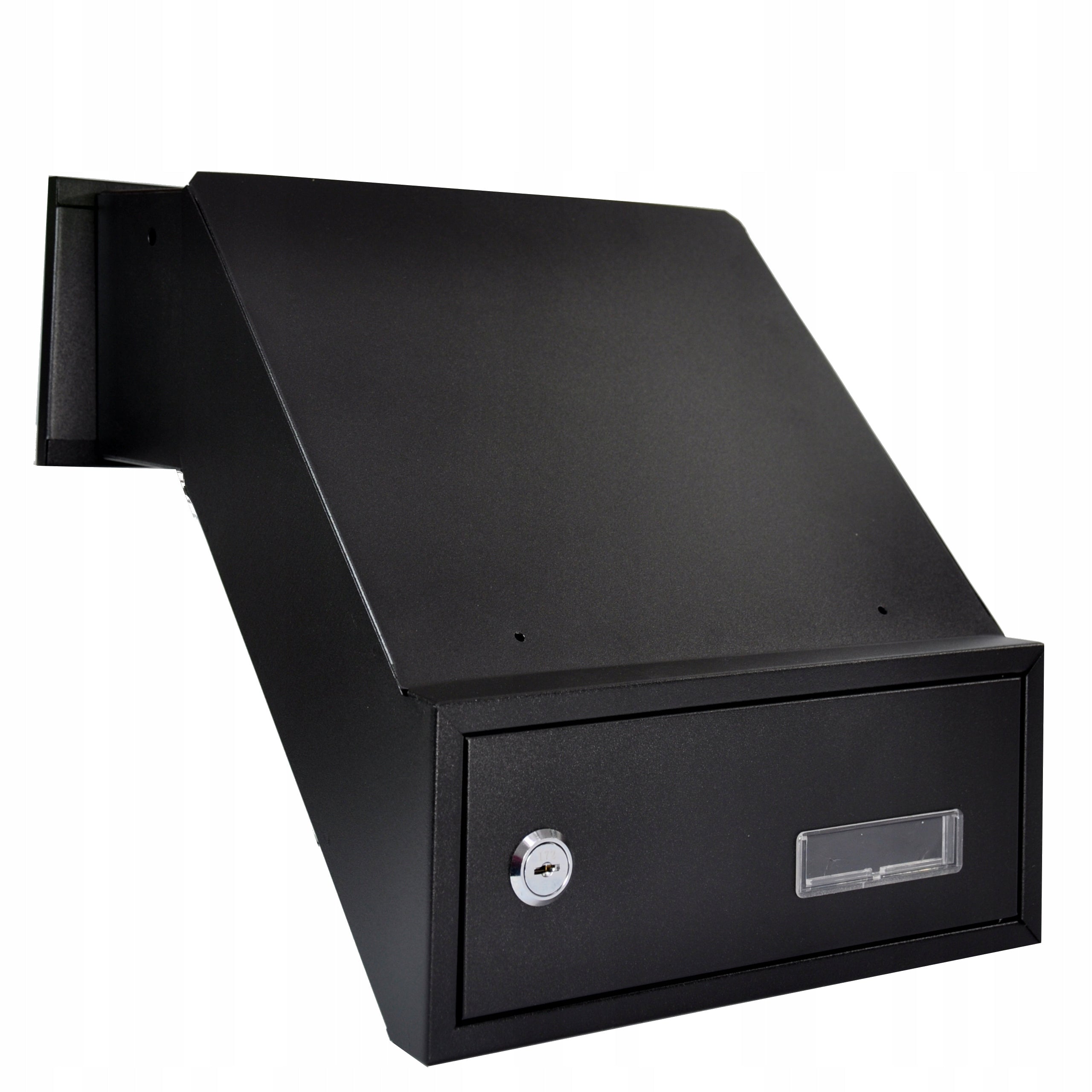 LETTERBOX FOR LAYING DOUBLE-SIDED BLACK C4 + 3 keys Brand Handmet