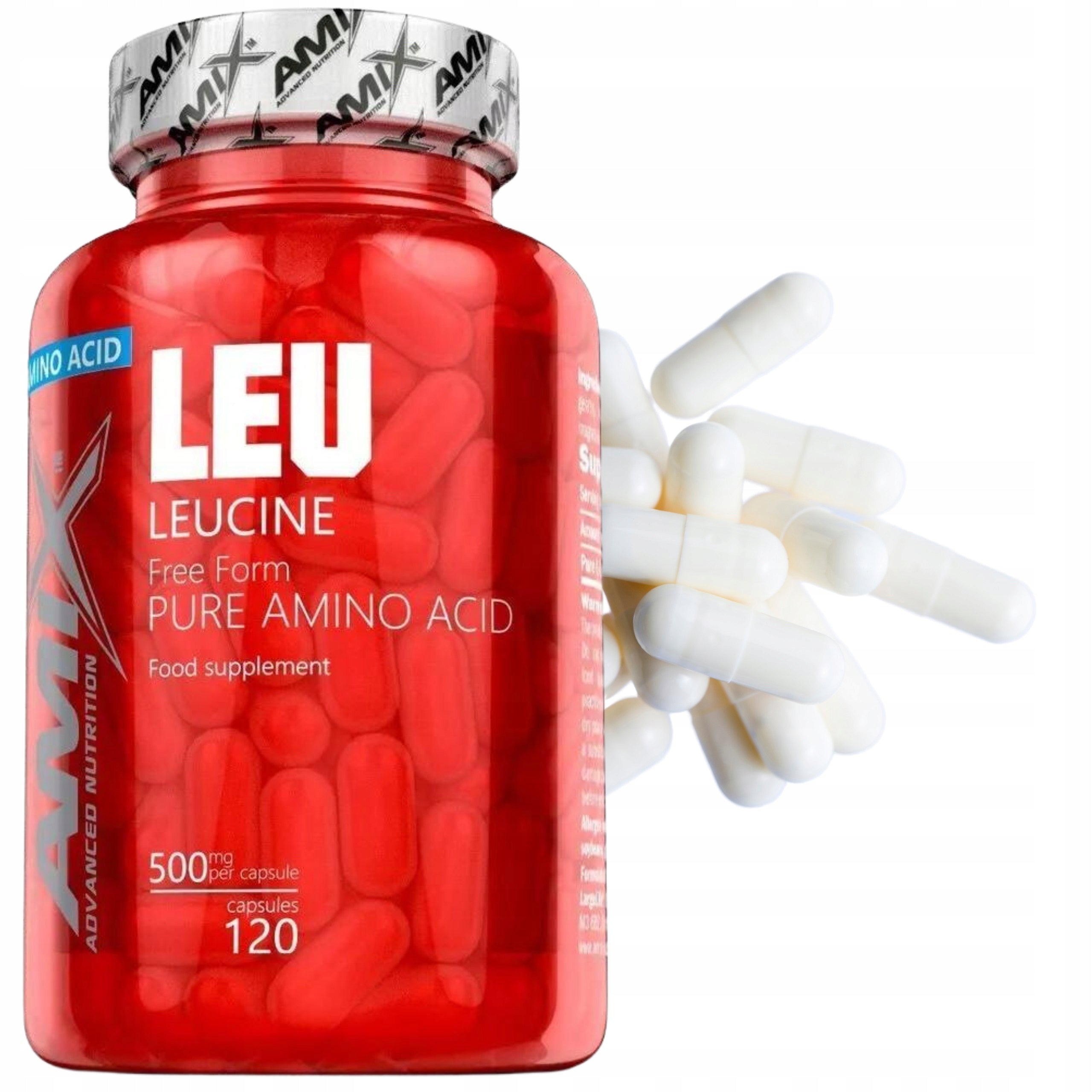 LEUCINE AMINO ACIDS AMIX L-Leucine PURE 1000mg