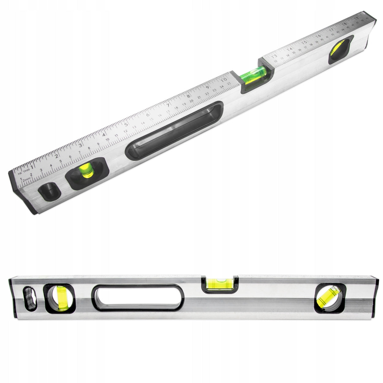 LEVEL 50CM 500MM ALUMINIUM WITH MAGNET DIMENSIONS 3 LIBELS