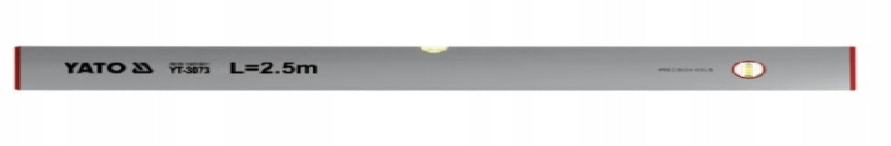 LEVEL MASONRY PATCH 2 LIBELS 2,5m 250cm YATO YT-3073