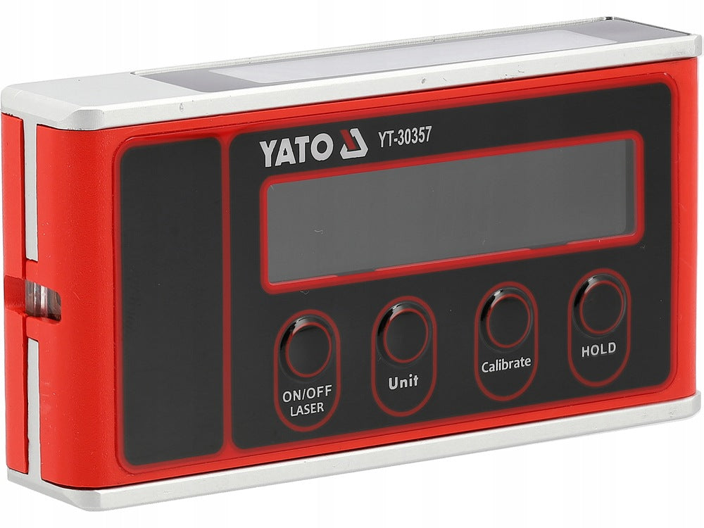 LEVEL POCKET LEVEL WITH LASER YATO MAGNET LCD DISPLAY Packaging status original