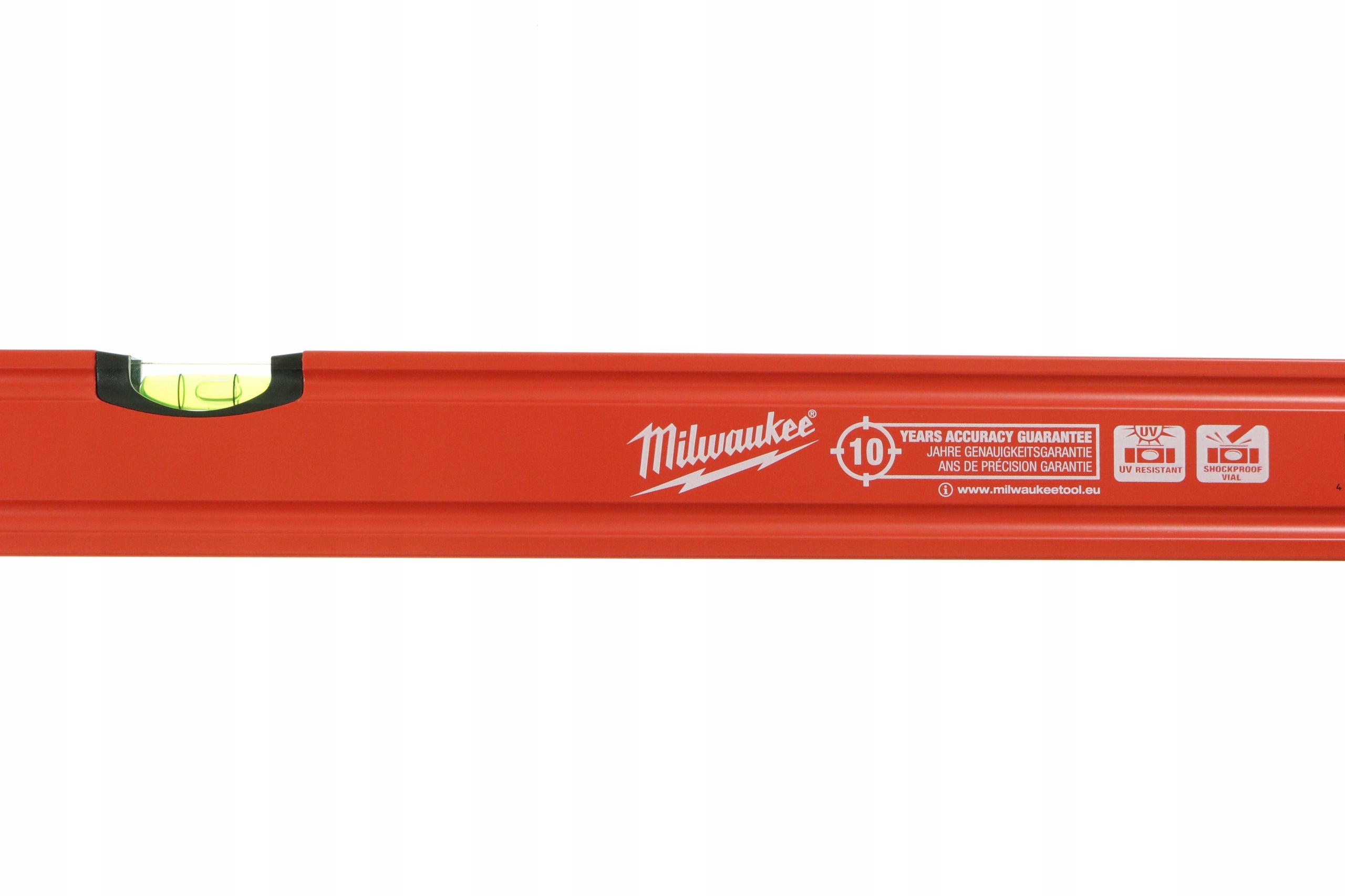 LEVEL SLIM 100CM 2 LIBELLE PADS ANTI-SLIP HOLE MILWAUKEE Brand Milwaukee
