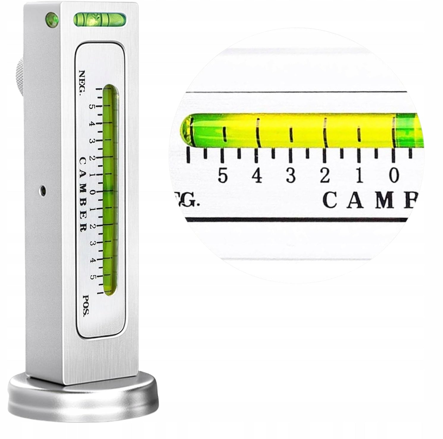 LEVEL SUSPENSION WHEEL ANGLE TILT METER FOR WHEEL CONVERGENCE