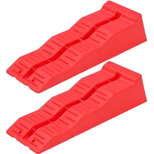 LEVELING RAMPS CARAVAN PLASTIC 5 TONS SET OF 2 plastic Brand no brand