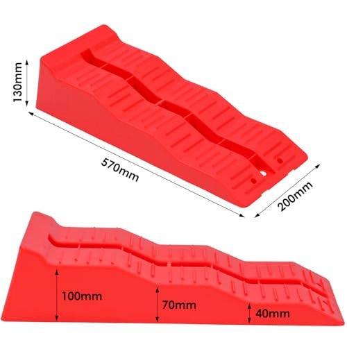 LEVELING RAMPS CARAVAN PLASTIC 5 TONS SET OF 2 plastic Manufacturer code Bez marki