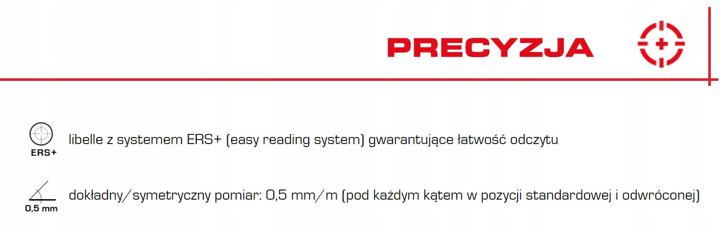 LEVELS SET HEAVY DUTY PRO900 RED 6pcs 80-200cm EAN (GTIN) 5906245906235