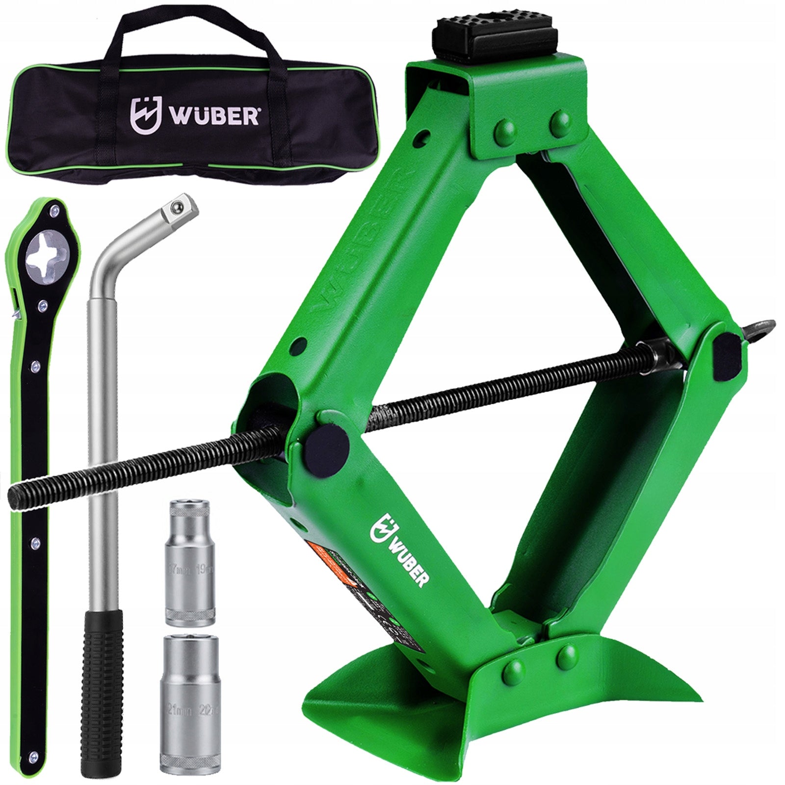 LEVER CAR LIFT 120-415 mm TRAPEZOIDAL FOR WHEEL REPLACEMENT TRAPEZOID 2T