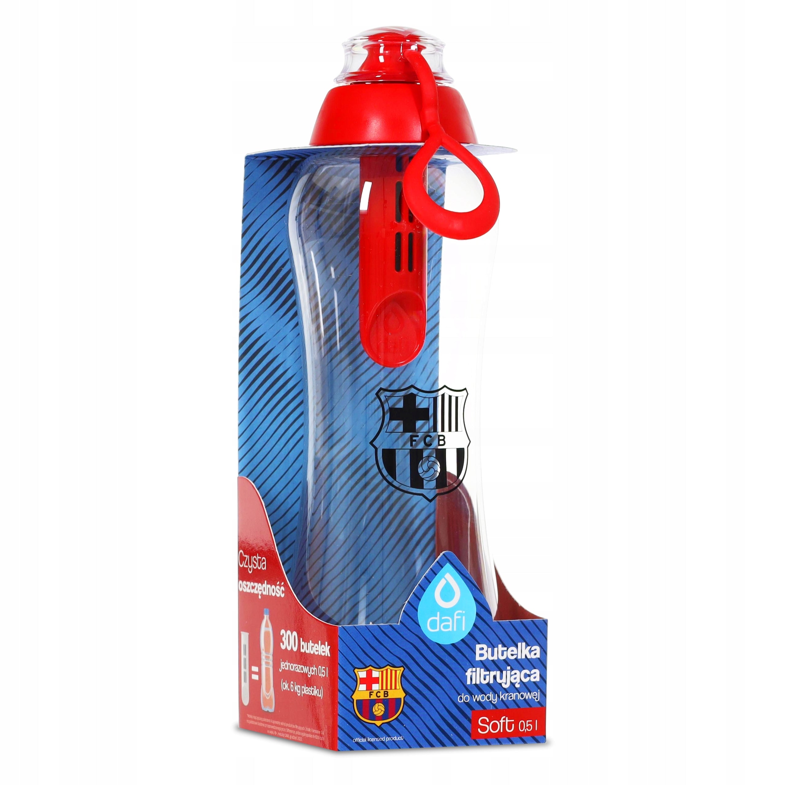 LEWANDOWSKI Dafi FC Barcelona bottle 0.5l + 1 filter Brand Dafi