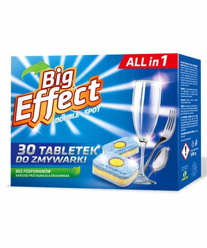LEWIATAN All in one dishwasher tablets Big Effect 30 pcs.
