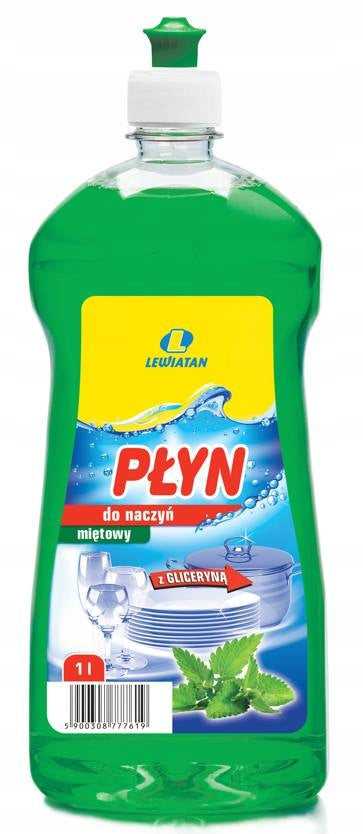 LEWIATAN DISHWASHING LIQUID MINT 1L