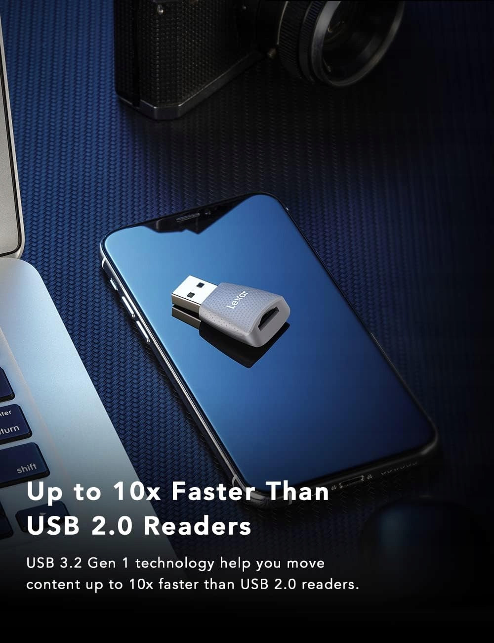 LEXAR CARDREADER microSD MEMORY CARD READER Kind MMC/SD