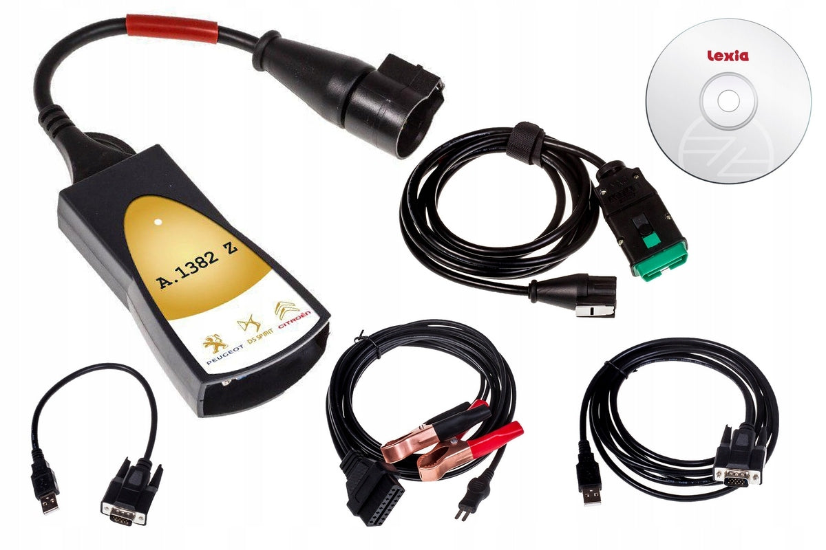 LEXIA 3 PP2000 CITROEN PEUGEOT DS OPEL Diagbox GOLD FULL CHIP 9.150 OBD2 Brand Lexia 3