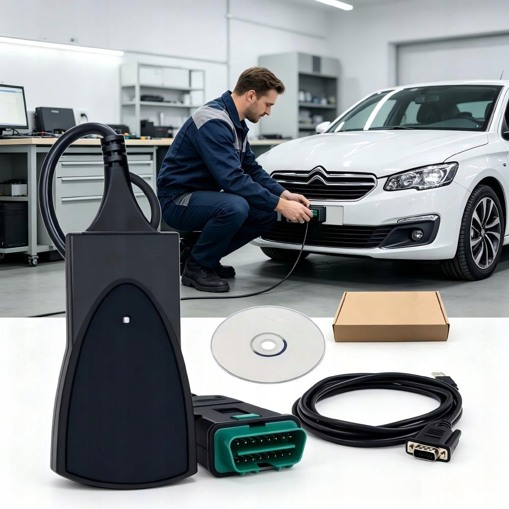 LEXIA 3 PP2000 CITROEN PEUGEOT DS OPEL Diagbox GOLD FULL CHIP 9.150 OBD2