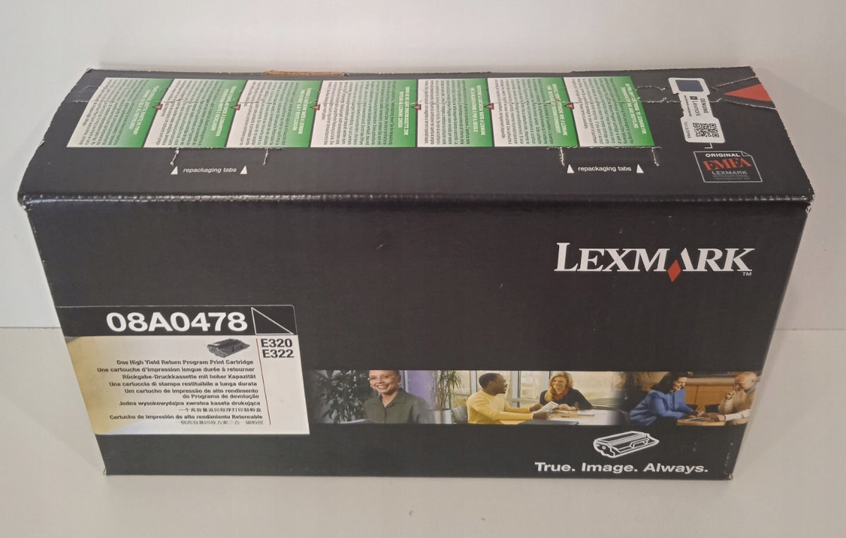 LEXMARK TONER 08A0478 BLACK ORIGINAL