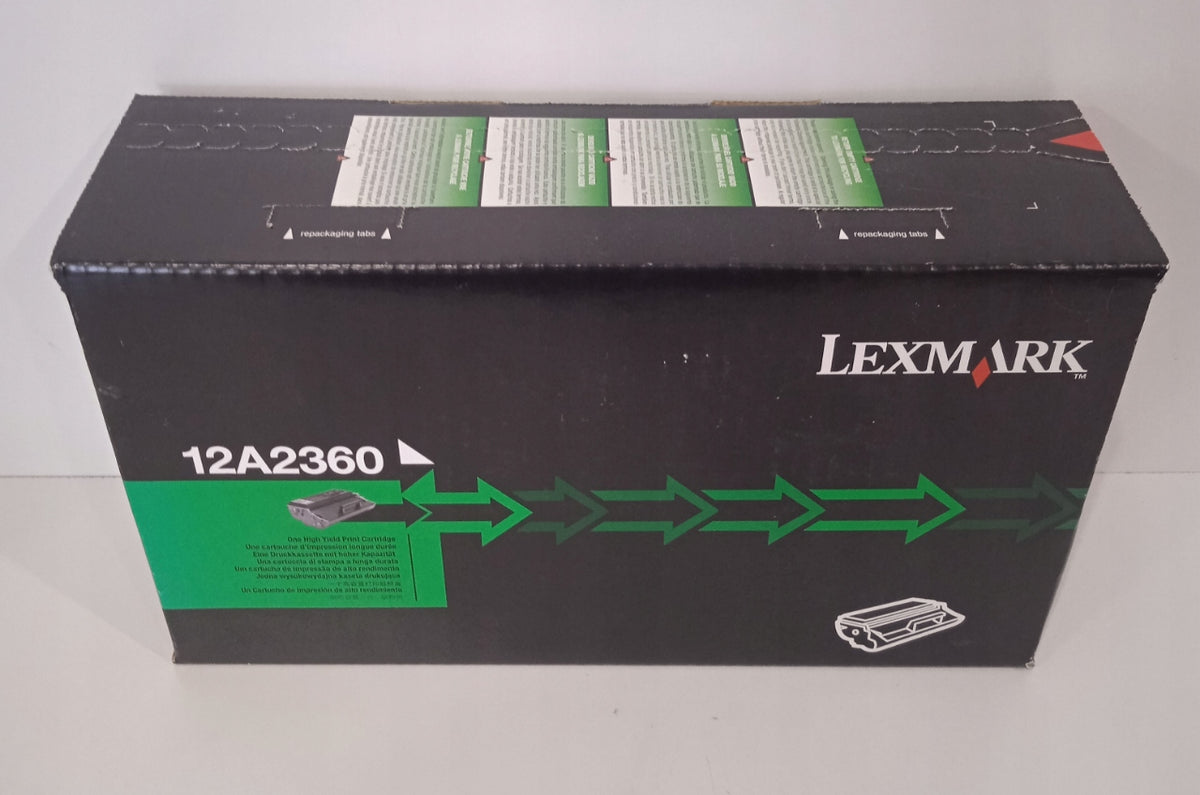 LEXMARK TONER 12A2360 BLACK ORIGINAL
