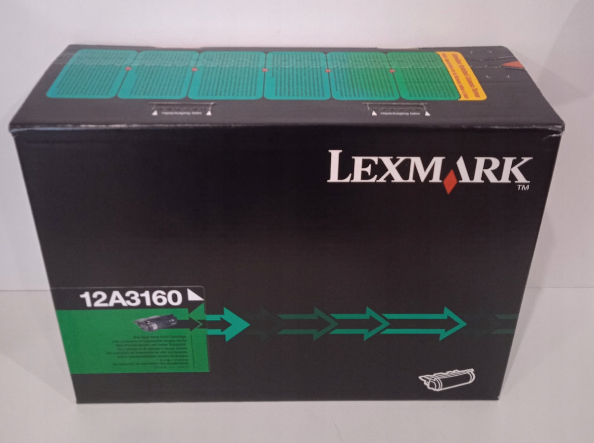 LEXMARK TONER 12A3160 BLACK ORIGINAL