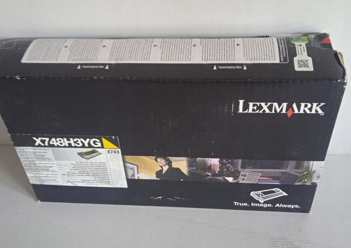 LEXMARK TONER X748H3YG YELLOW ORIGINAL