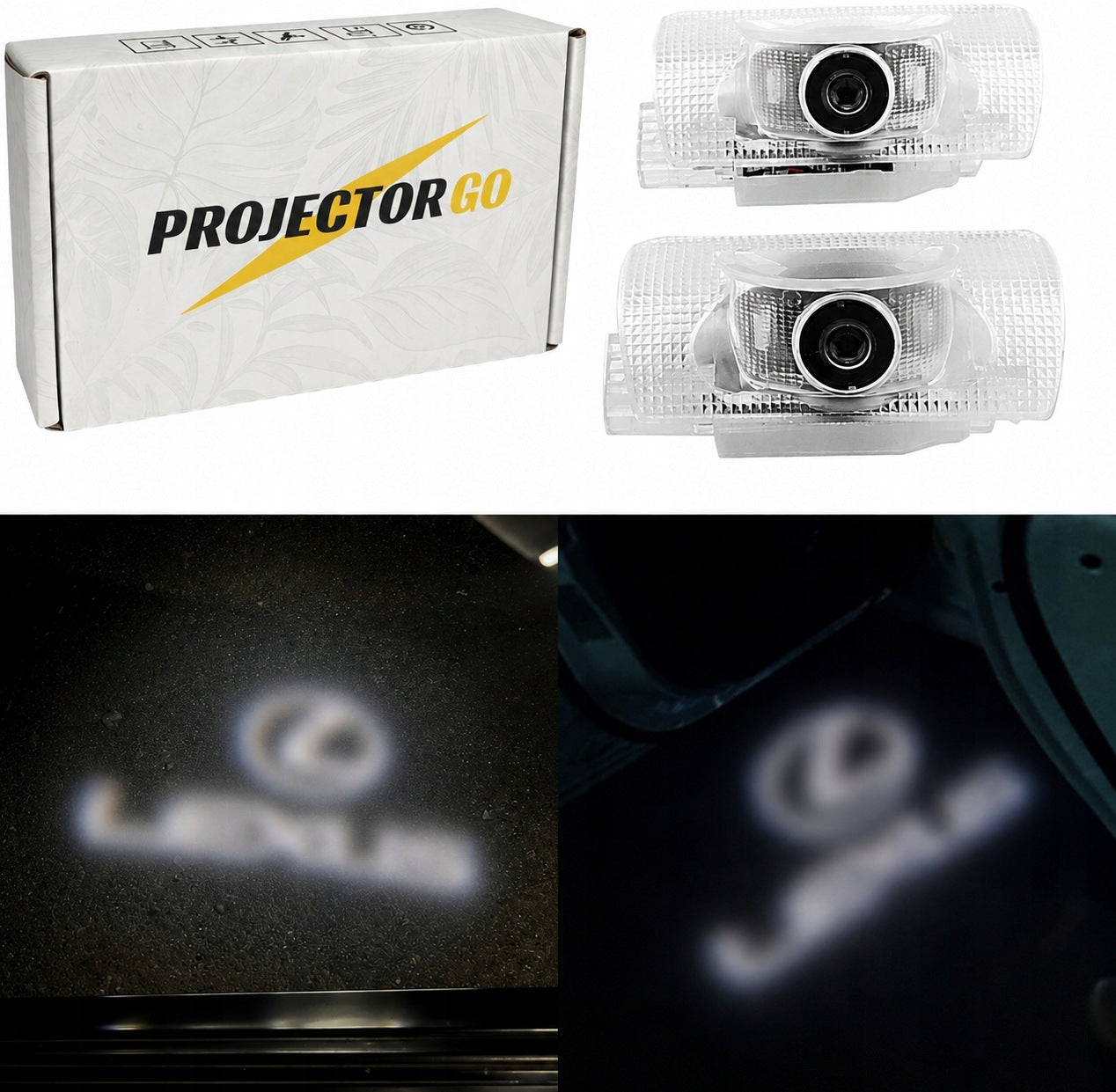 LEXUS LED LOGO HD WELCOME PROJECTOR RX NX ES UX IS GX LS LX RC GS HS LM