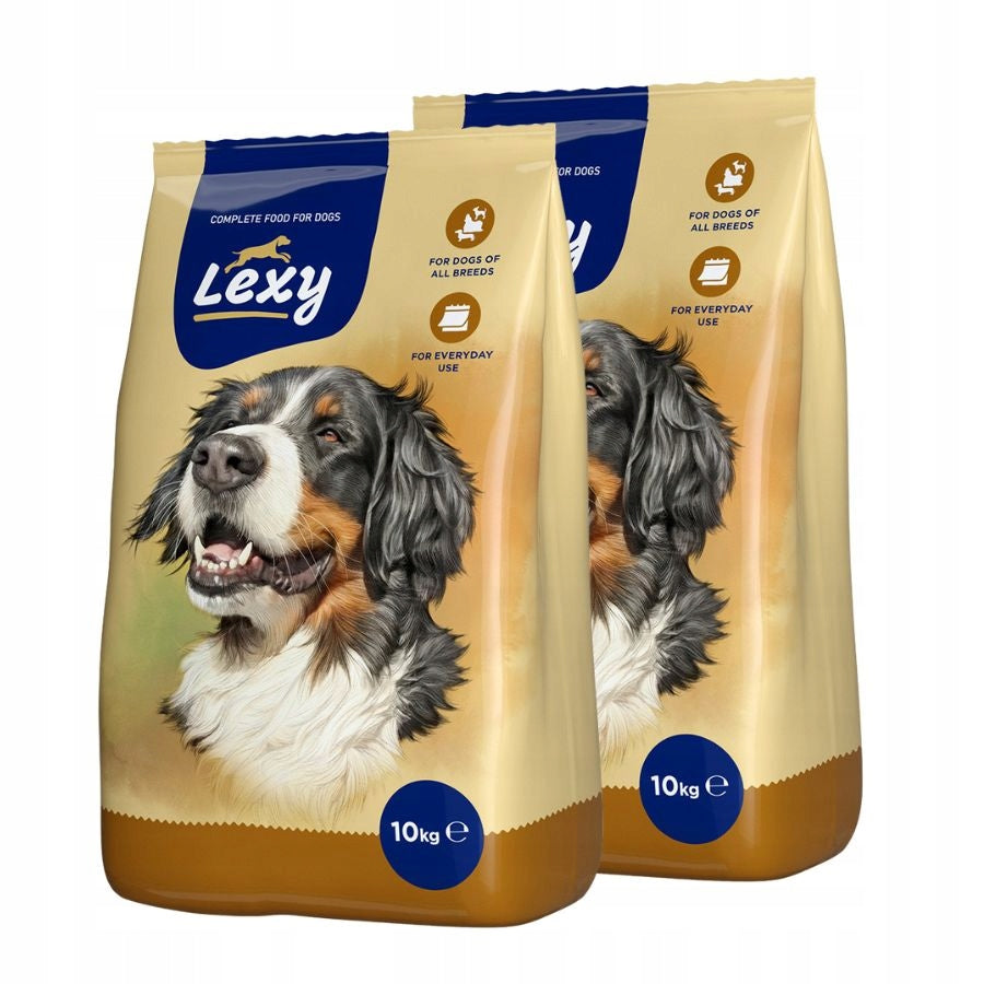 LEXY COMPLETE dry food for adult active dogs 20kg Brand Lexy