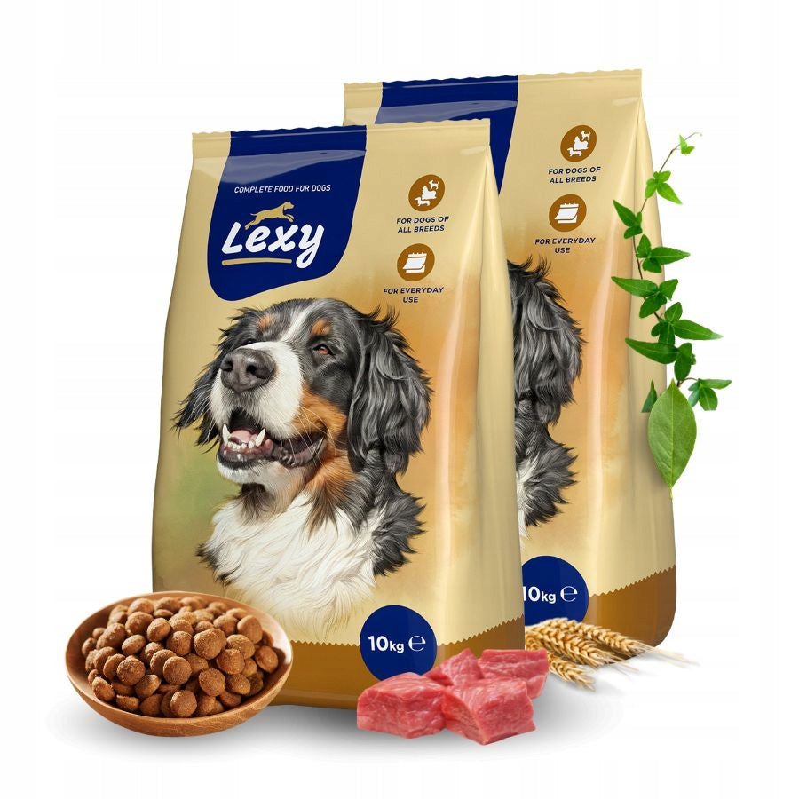 LEXY COMPLETE dry food for adult active dogs 20kg