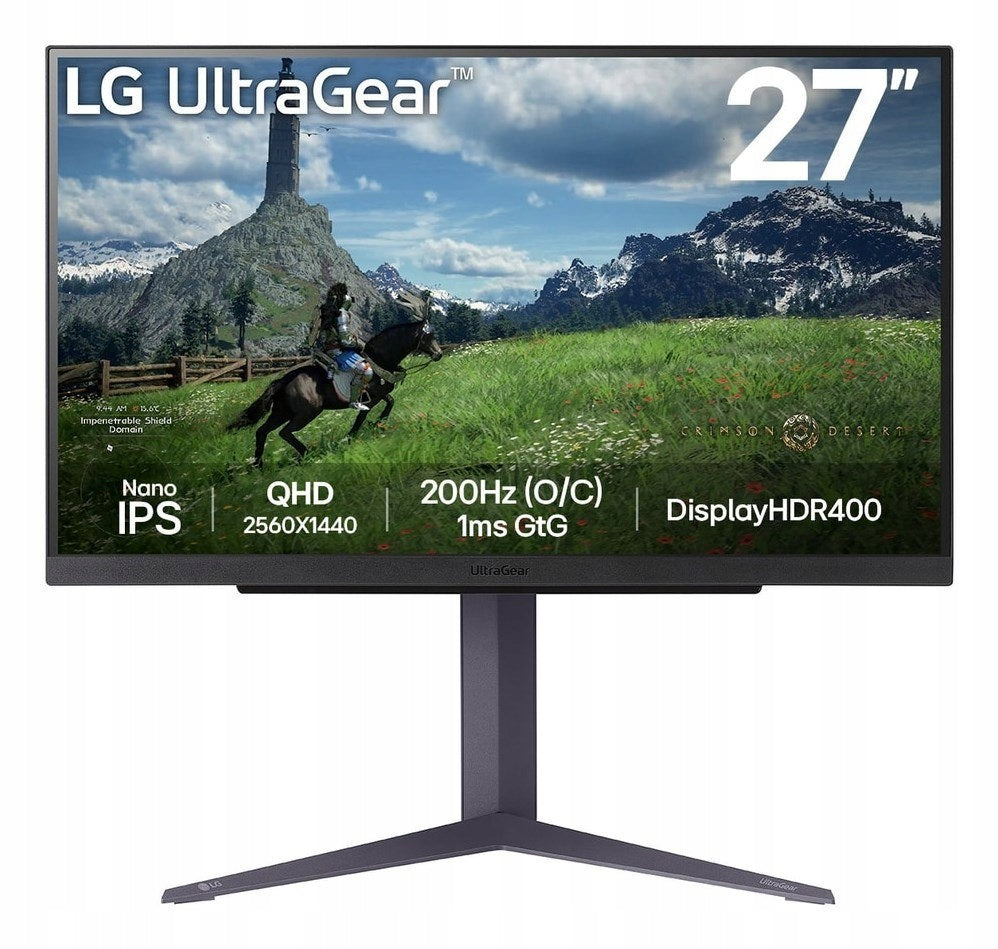 LG 27GS85QX-B Computer Monitor 68,6 cm (27'') 2560 x 1440 px Quad HD LC