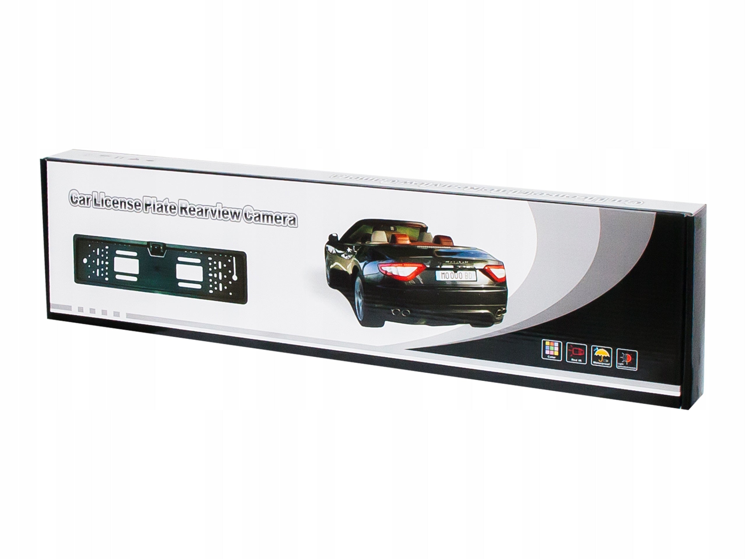 LICENSE PLATE FRAME PARKING REVERSING CAMERA WIDE ANGLE LED Packaging status original
